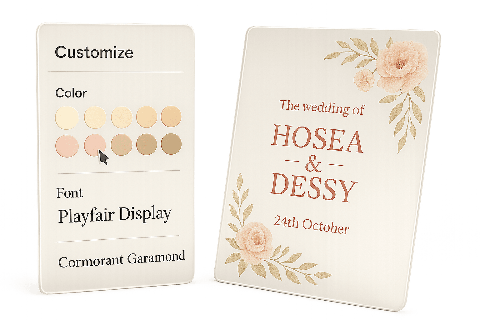 Event Website Customization